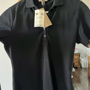 Women’s black Burberry shirt never worn new with tags